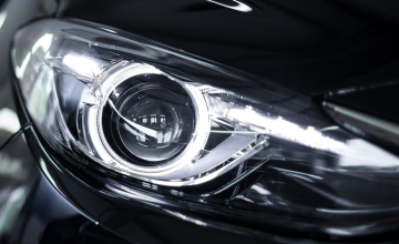 uv curable coatings car light