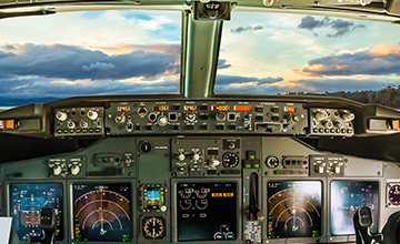 chromafilter display filters in cockpit